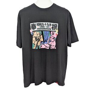 Anime Expo Graphic T Shirt Unisex Size XL Retro Manga Streetwear Otaku Made USA